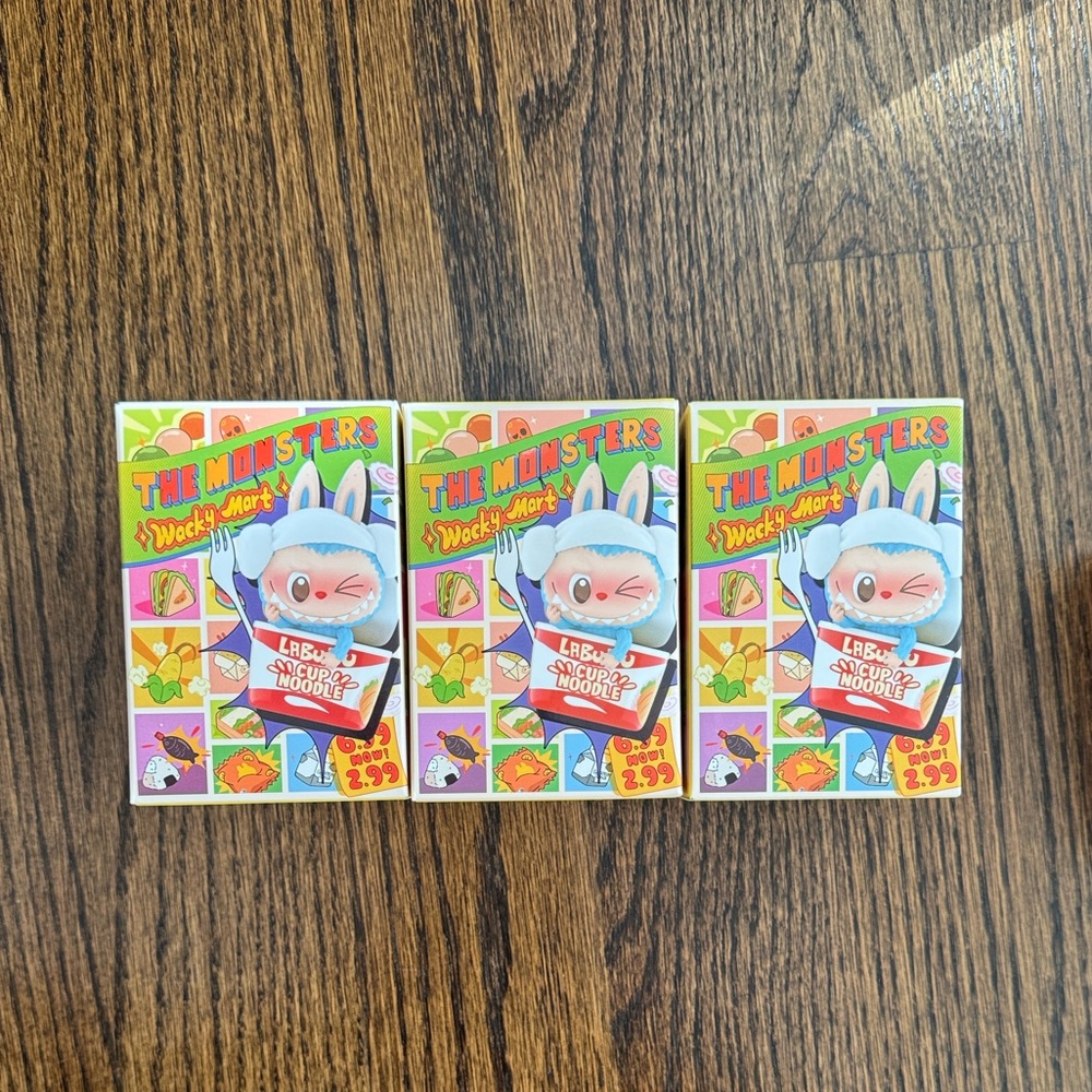 Chow Mein Noodle Monster Wacky Mart- NEW- purchased directly from pop mart